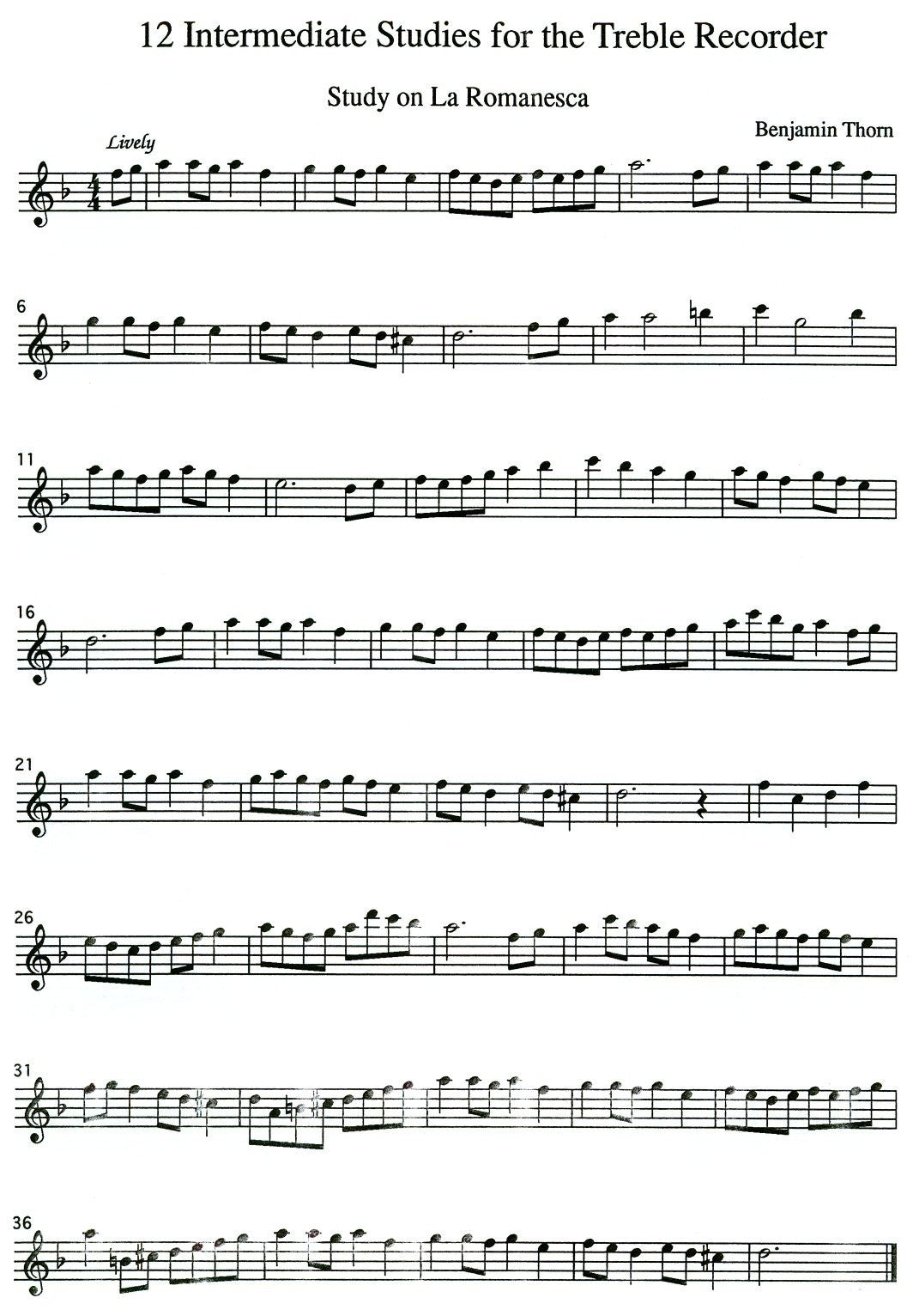 12 Intermediate Studies