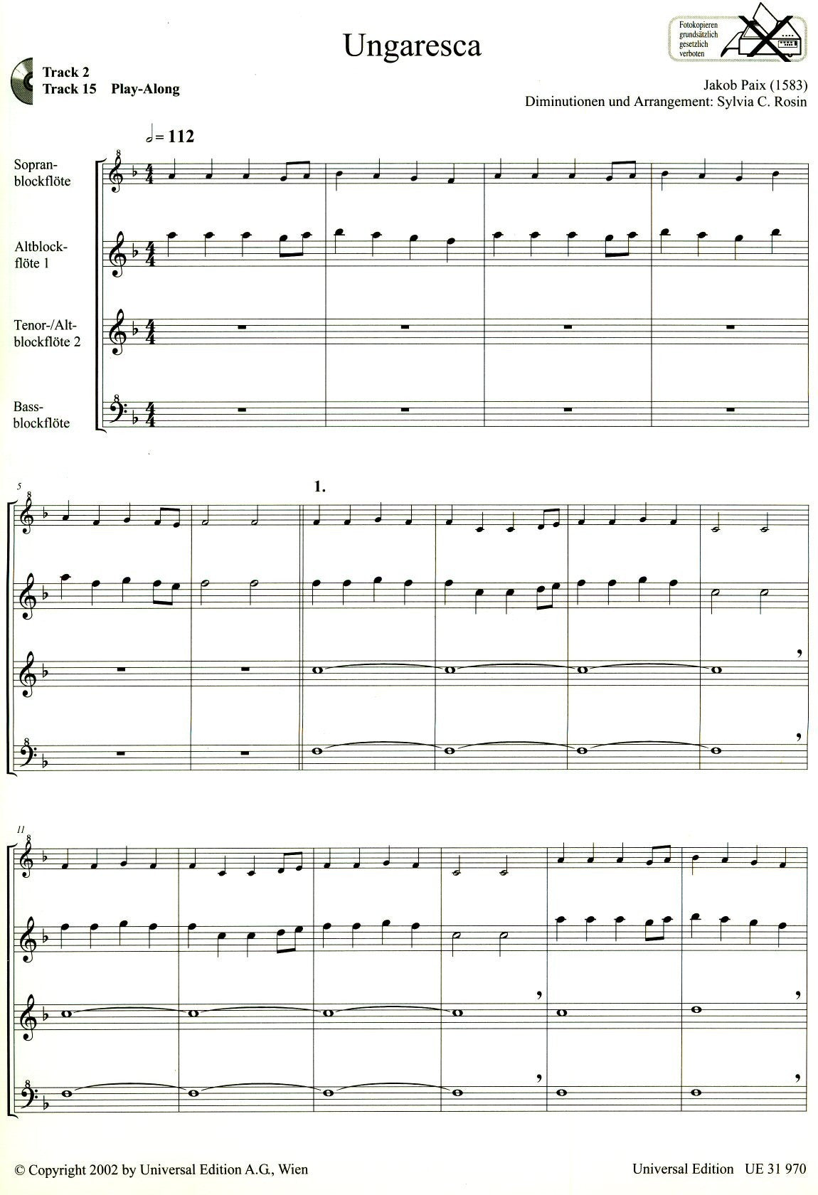 Workshop Bass Recorder, Vol 1 + Online Audio