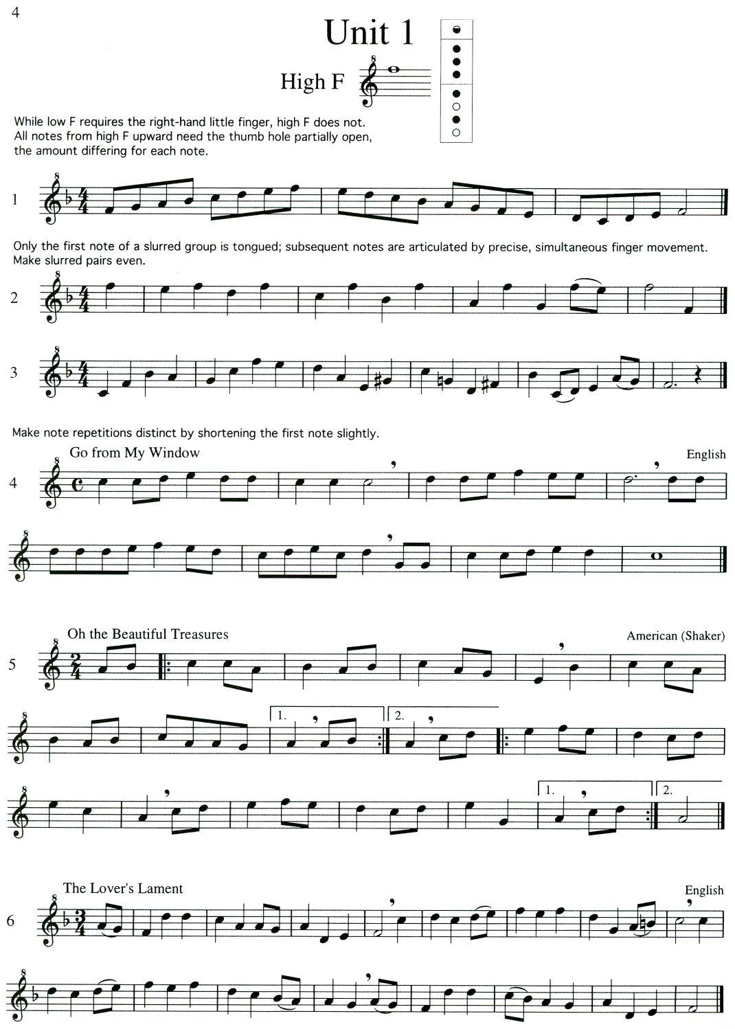 Sweet Pipes Recorder Book Two, Soprano: A method for adults and older beginners