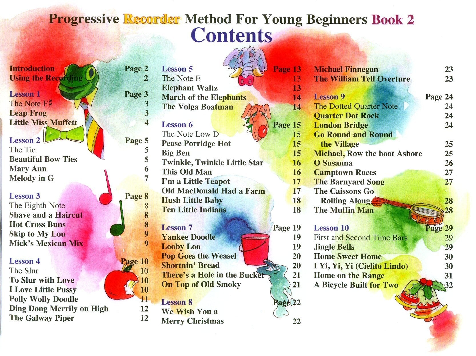 Progressive Recorder Method for Your Beginner Book 2