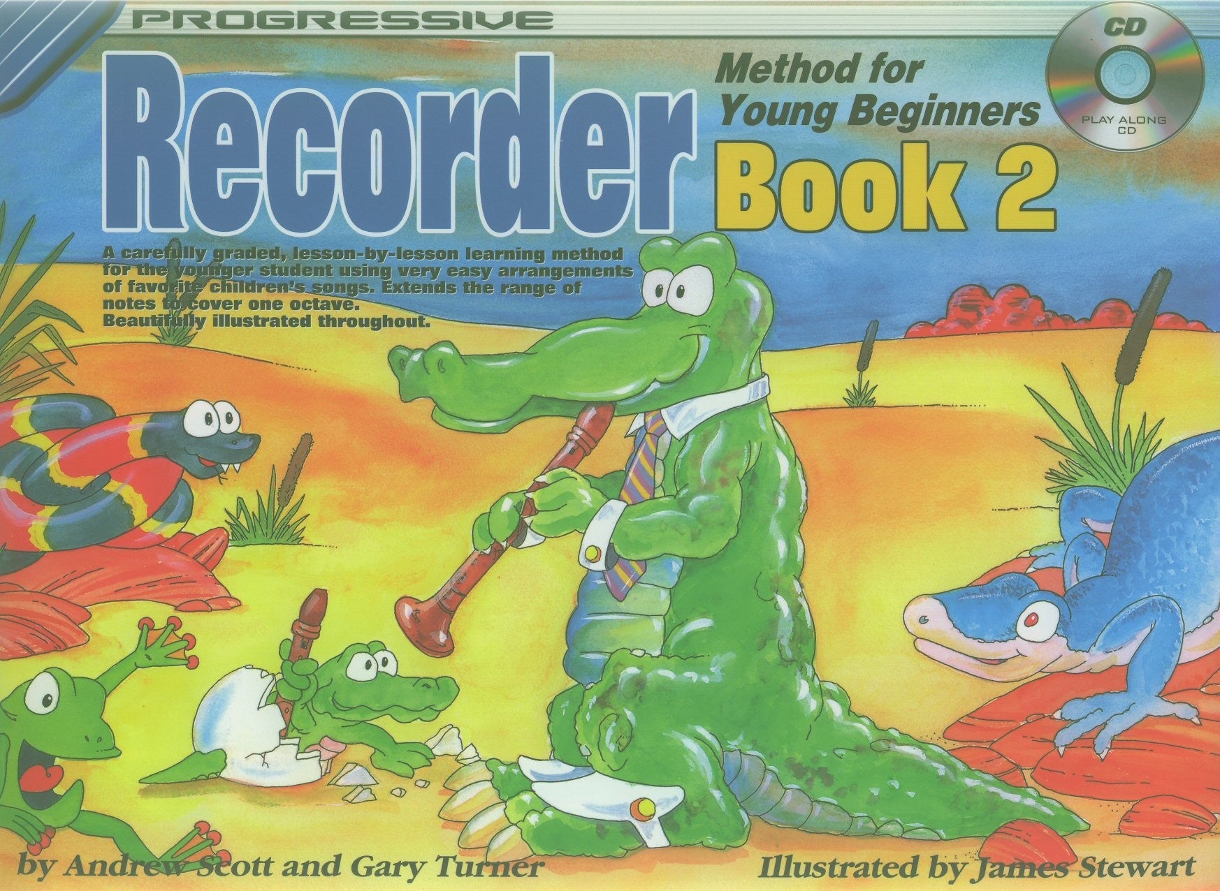 Progressive Recorder Method for Your Beginner Book 2