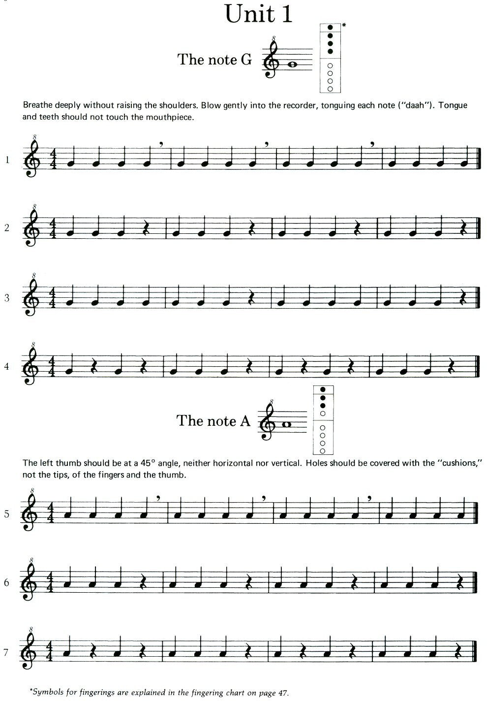 The Sweet Pipes Recorder Book 1