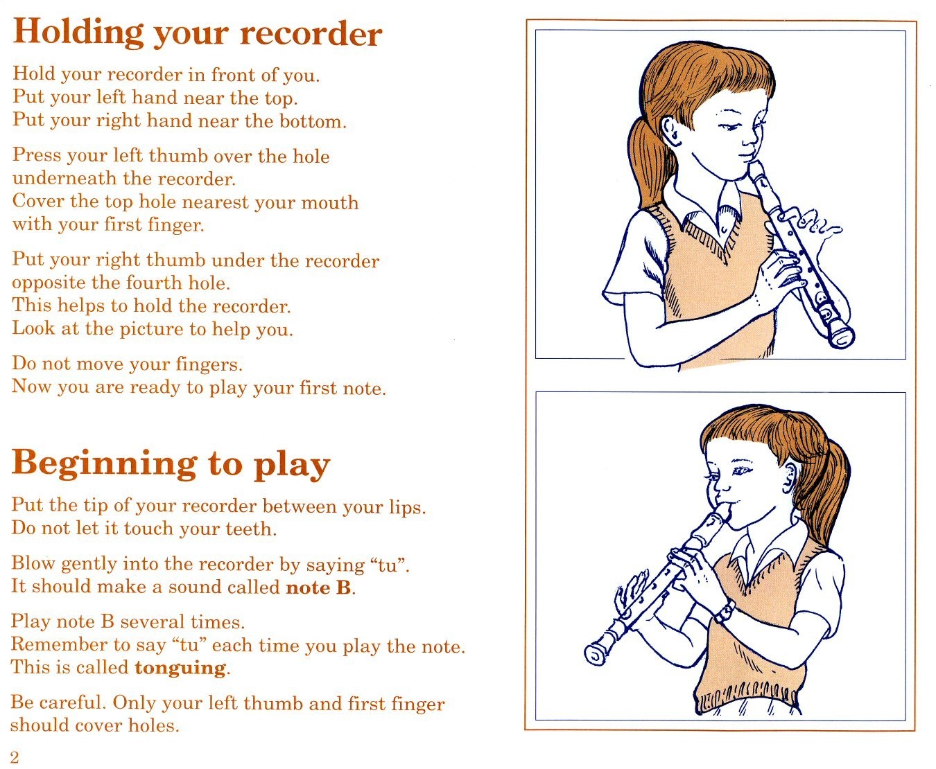 Recorder from the Beginning Book 1 - Original classic edition + CD
