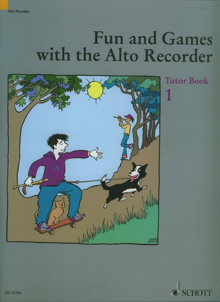 Fun and Games with the Alto Recorder Tutor Book 1