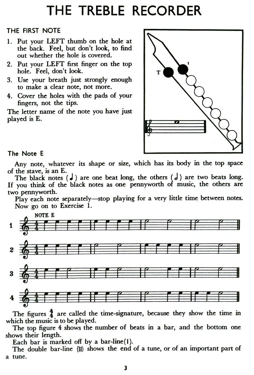 The New Recorder Tutor Book Three
