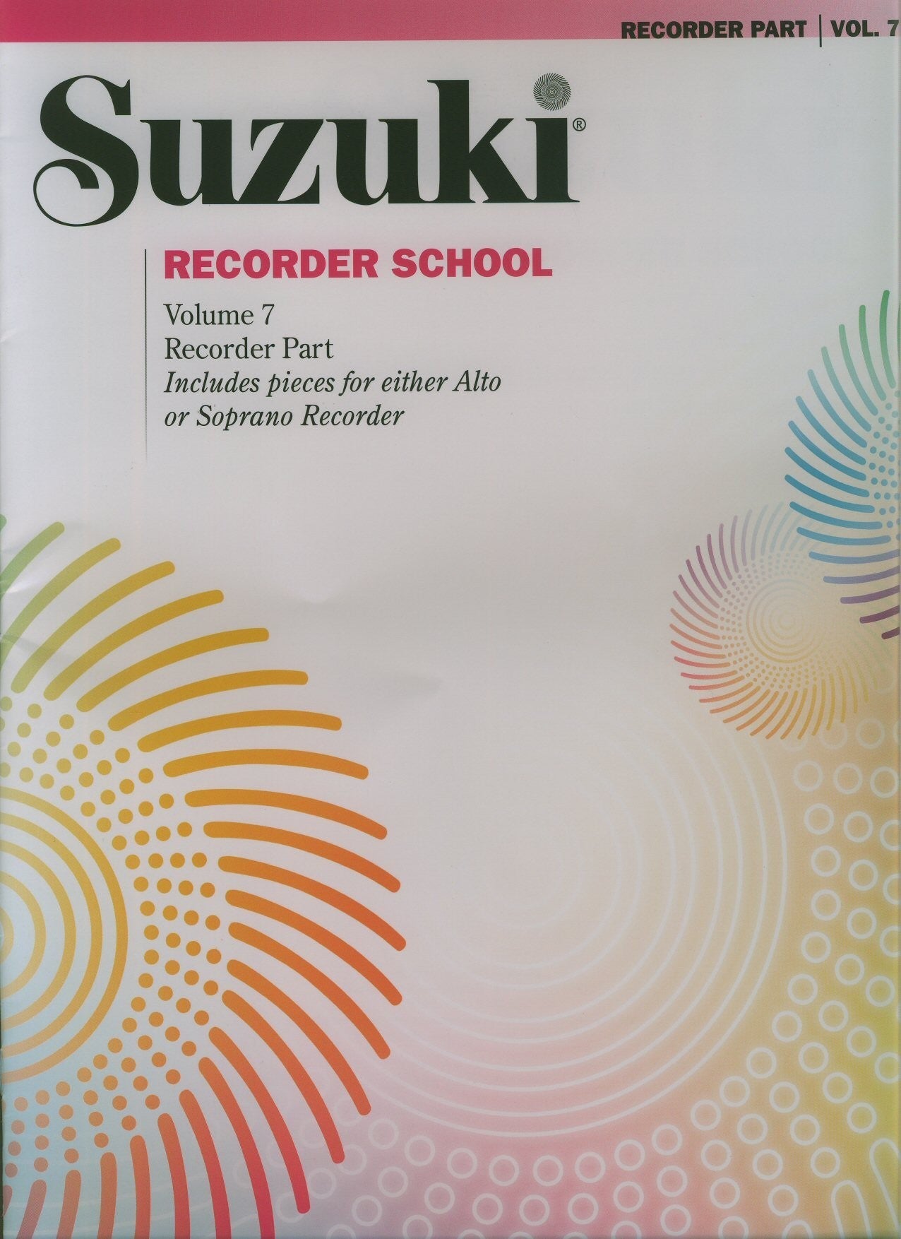 Recorder School Book 7 Recorder Part