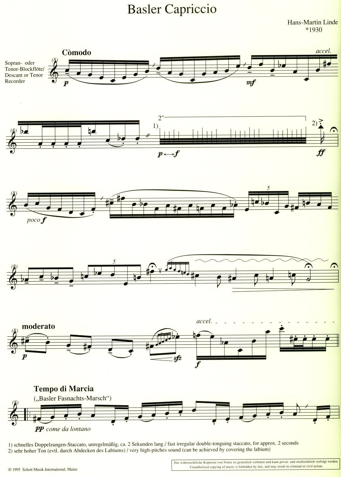 Basel Recorder Book