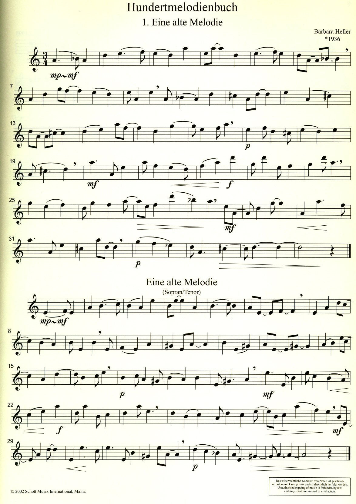 Hundertmelodienbuch