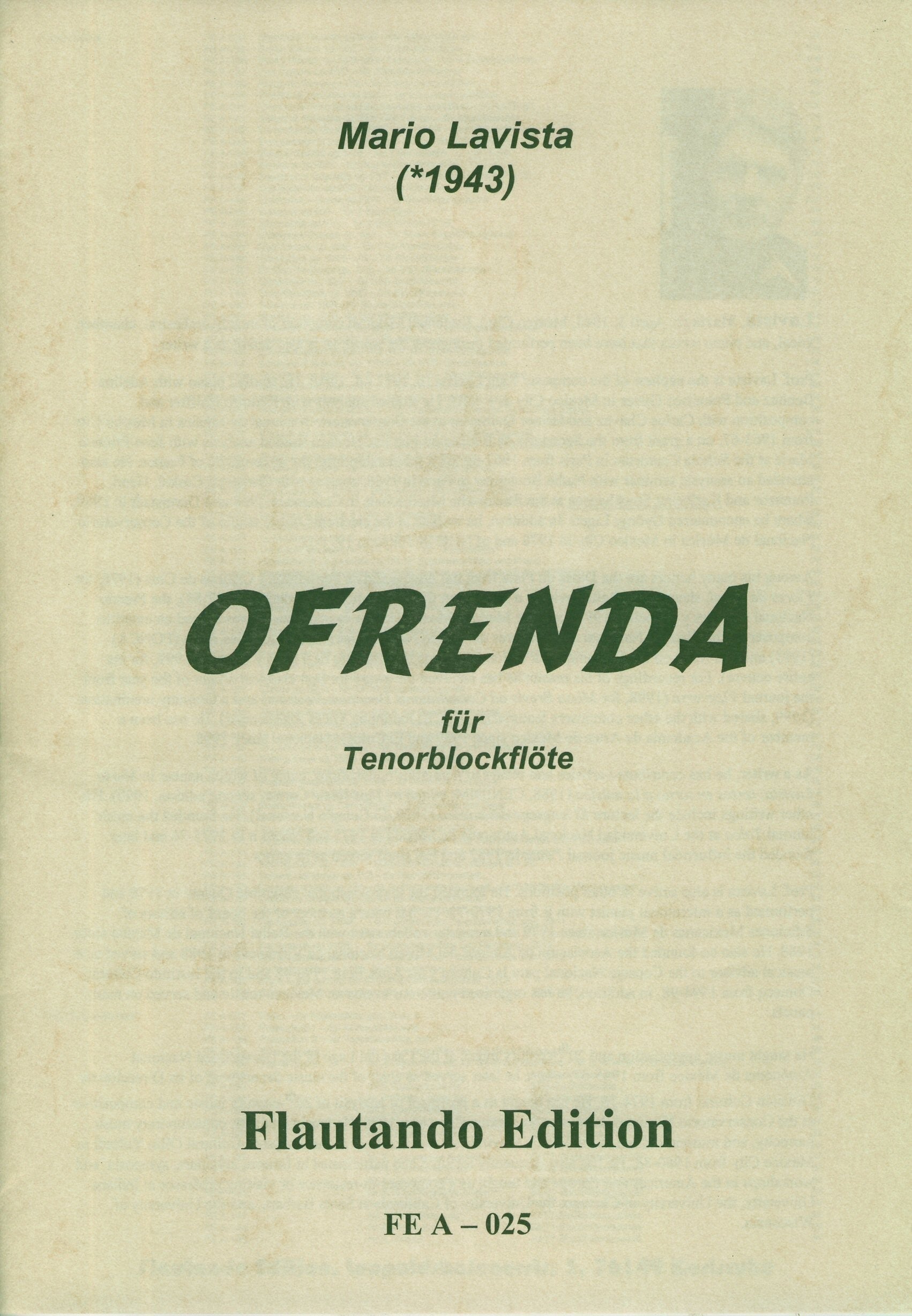 Ofrenda