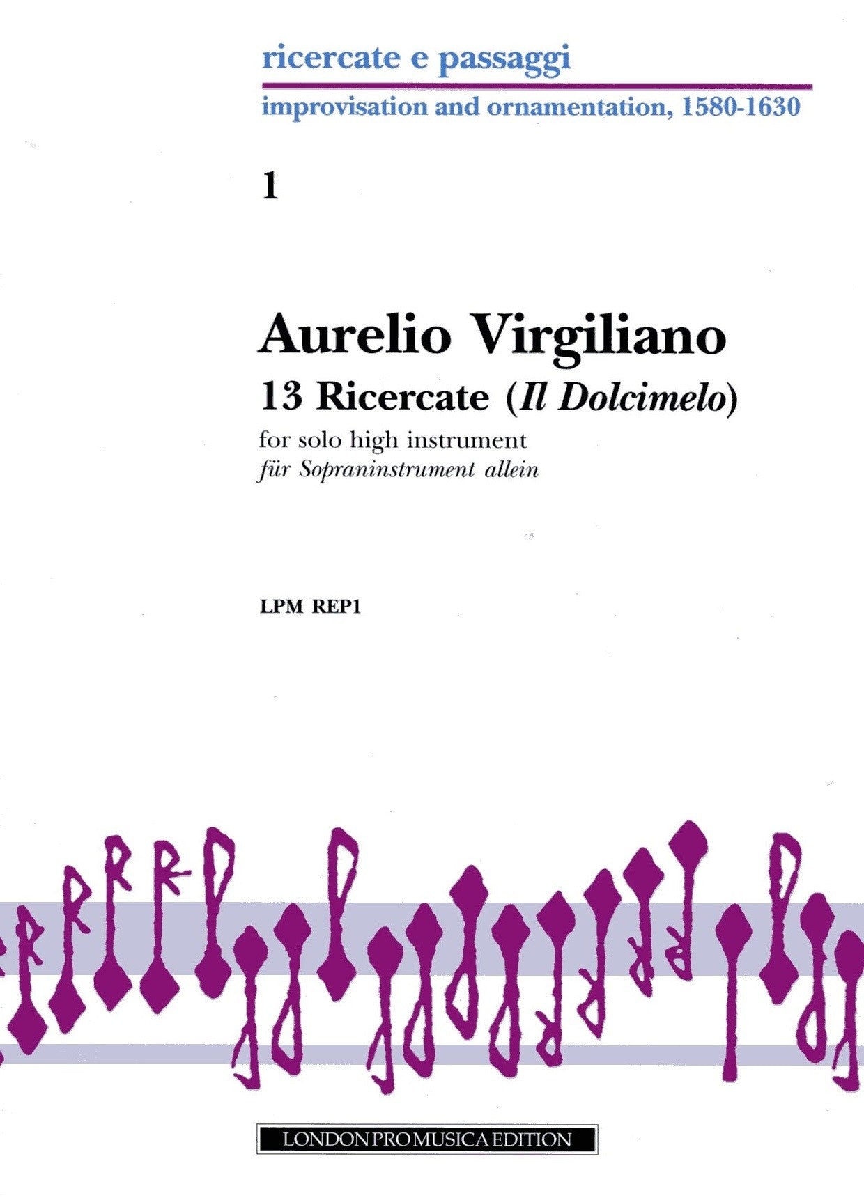 13 Ricercate (Il Dolcimelo)