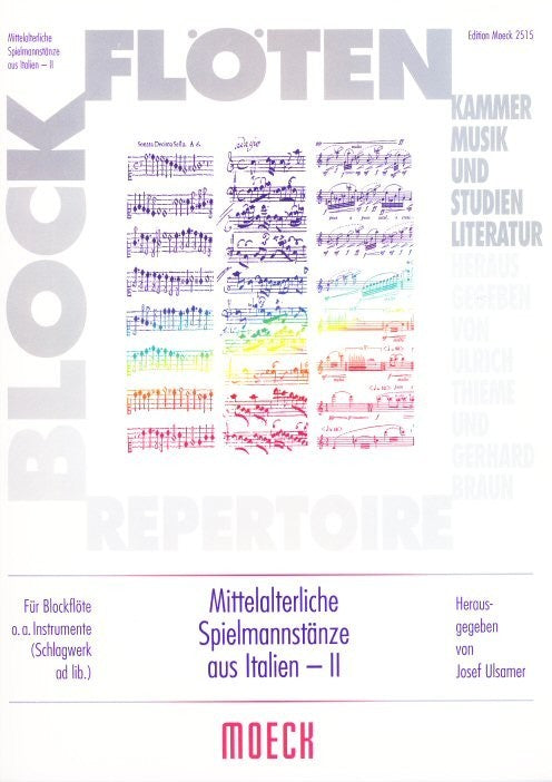 Dances of the Jongleurs of Mediaeval Italy vol II