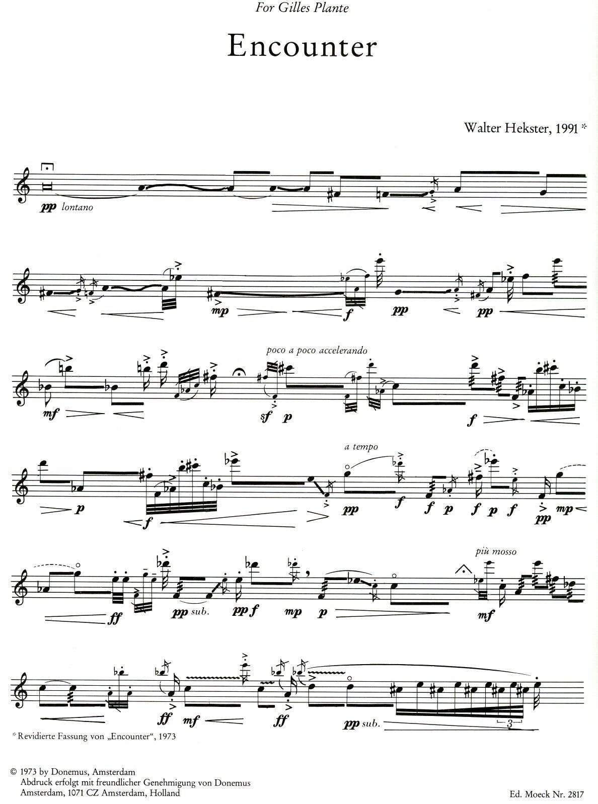 3 Solos for Treble Recorder: Encounter, Siri, Hot Stones