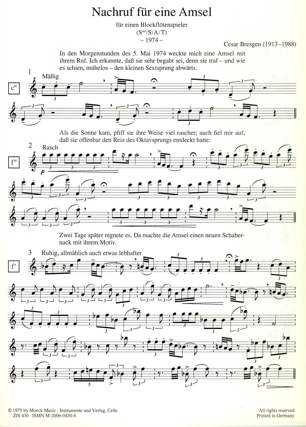 Epitaph for a Blackbird