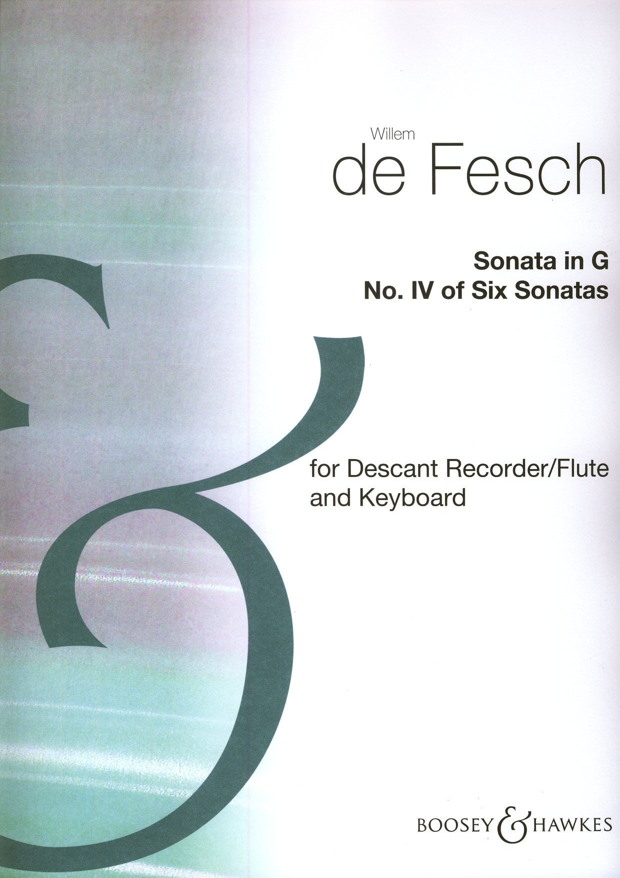 Sonata in G (No IV of Six Sonatas)