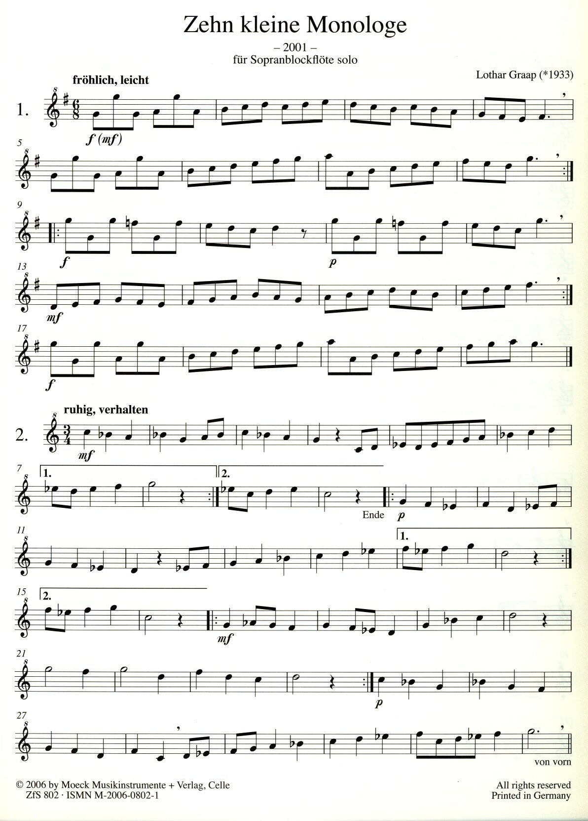 Ten Little Monologs