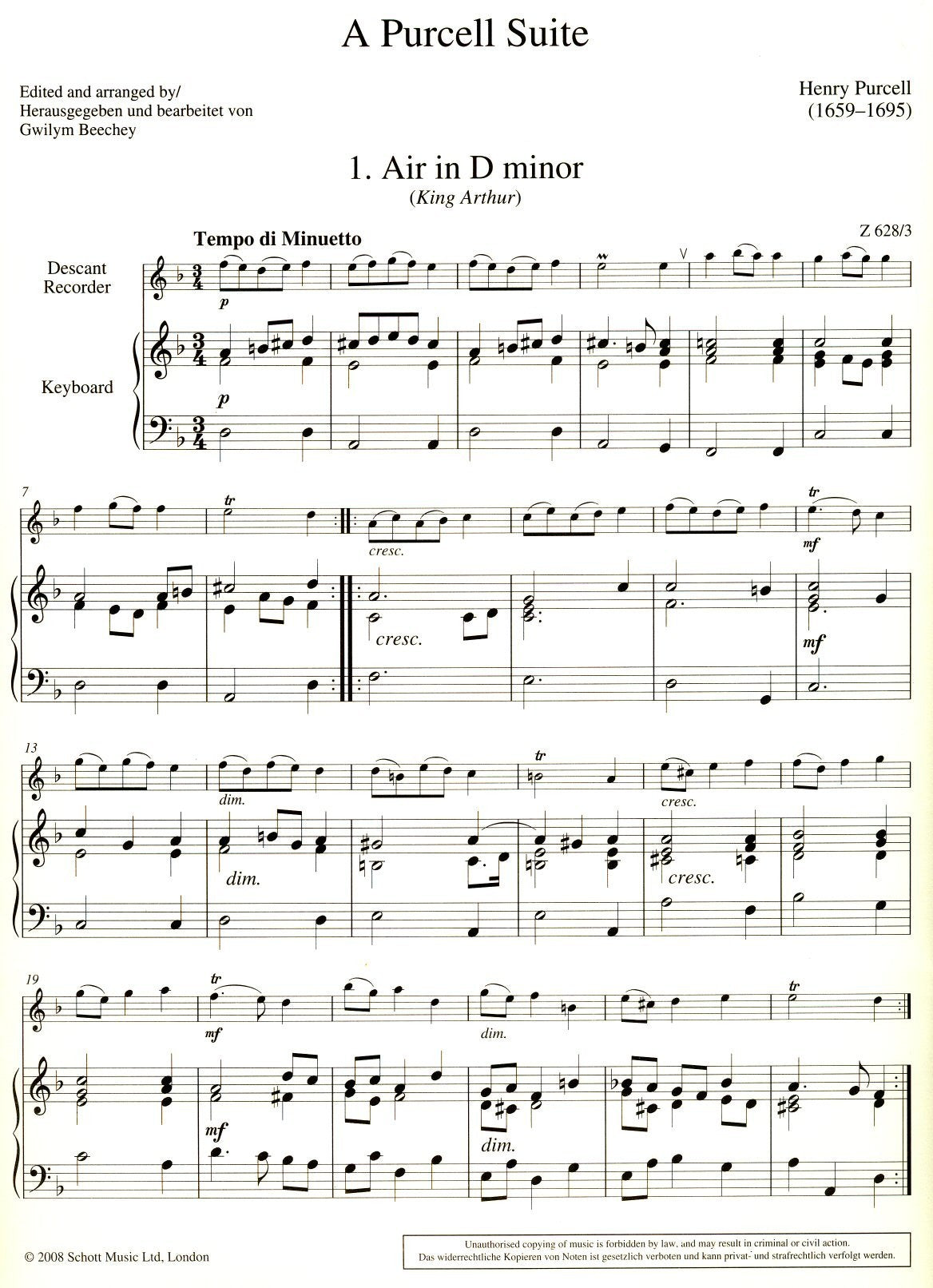 A Purcell Suite