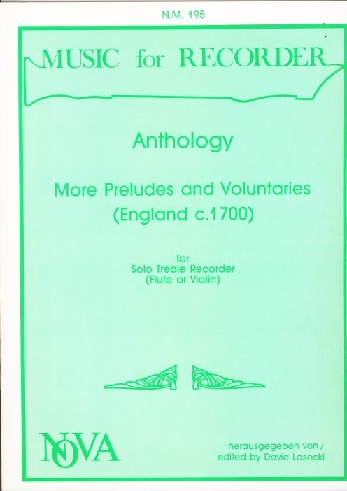 Anthology - More Preudes and Voluntaries (England c1700)