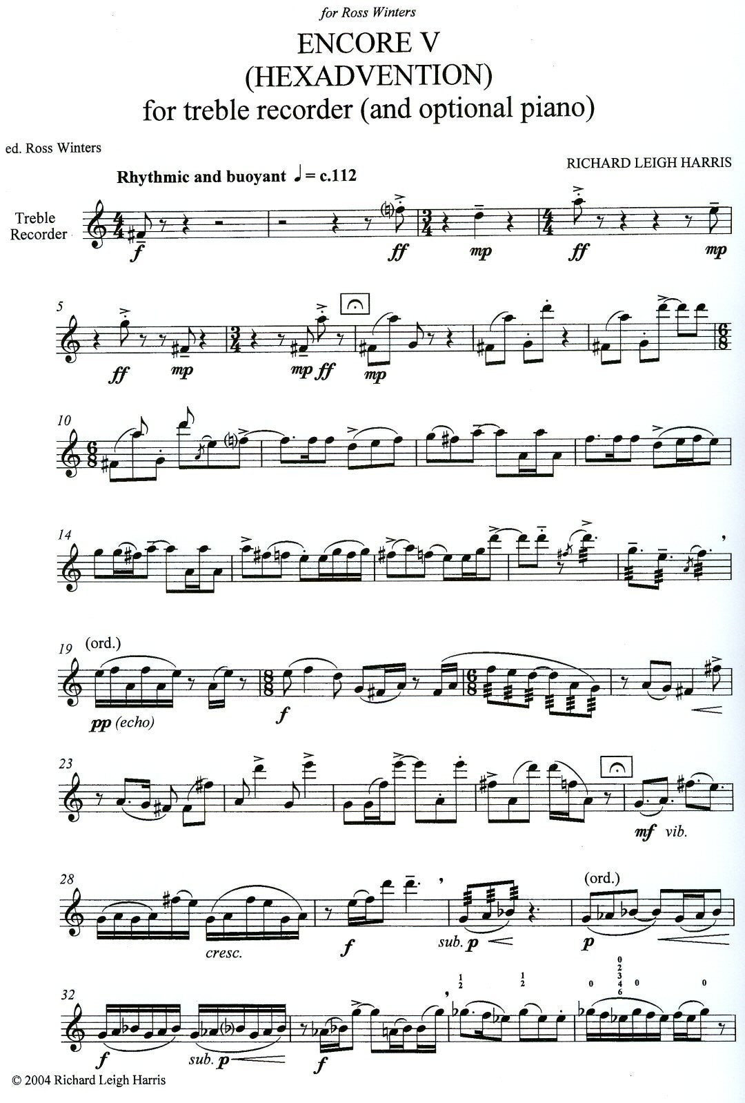 2 Short Recorder Pieces