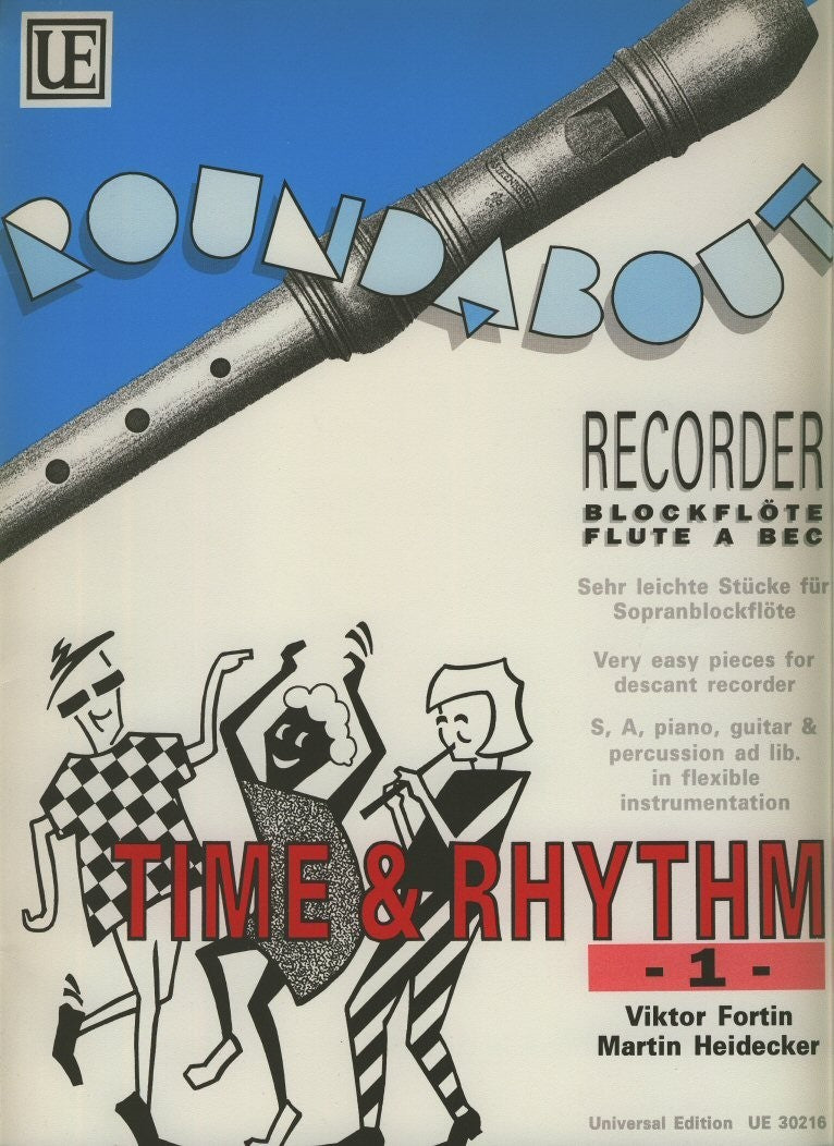 Roundabout Recorder  Time and Rhythm Vol 1