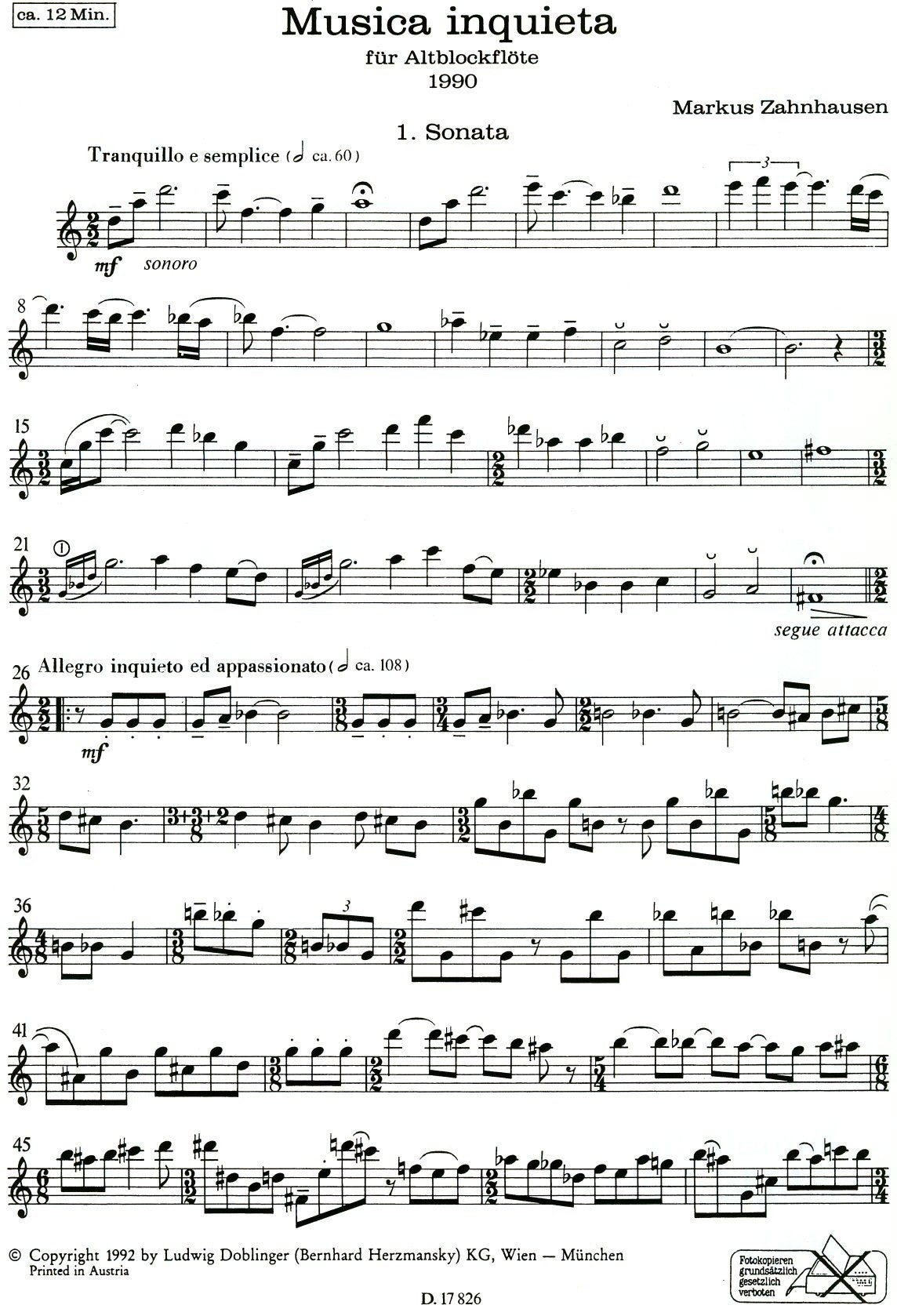 Musica inquieta