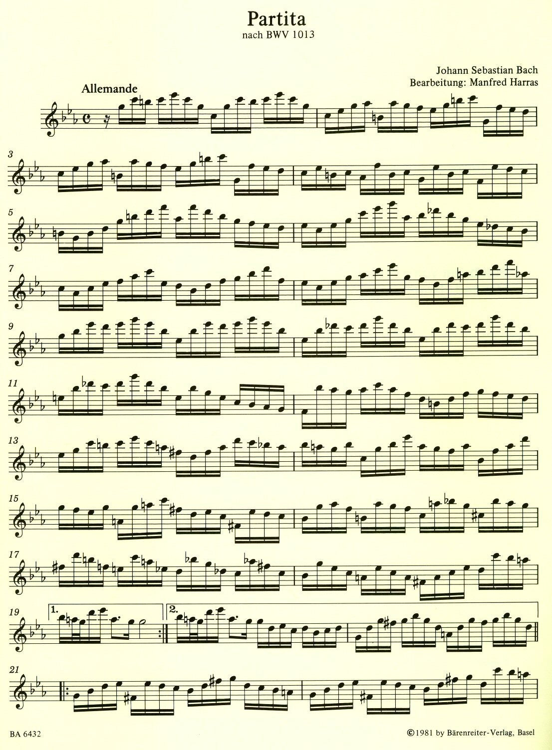 Partita in c minor