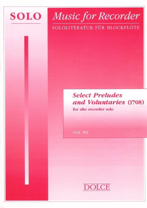 Select Preludes and Voluntaries (1708)