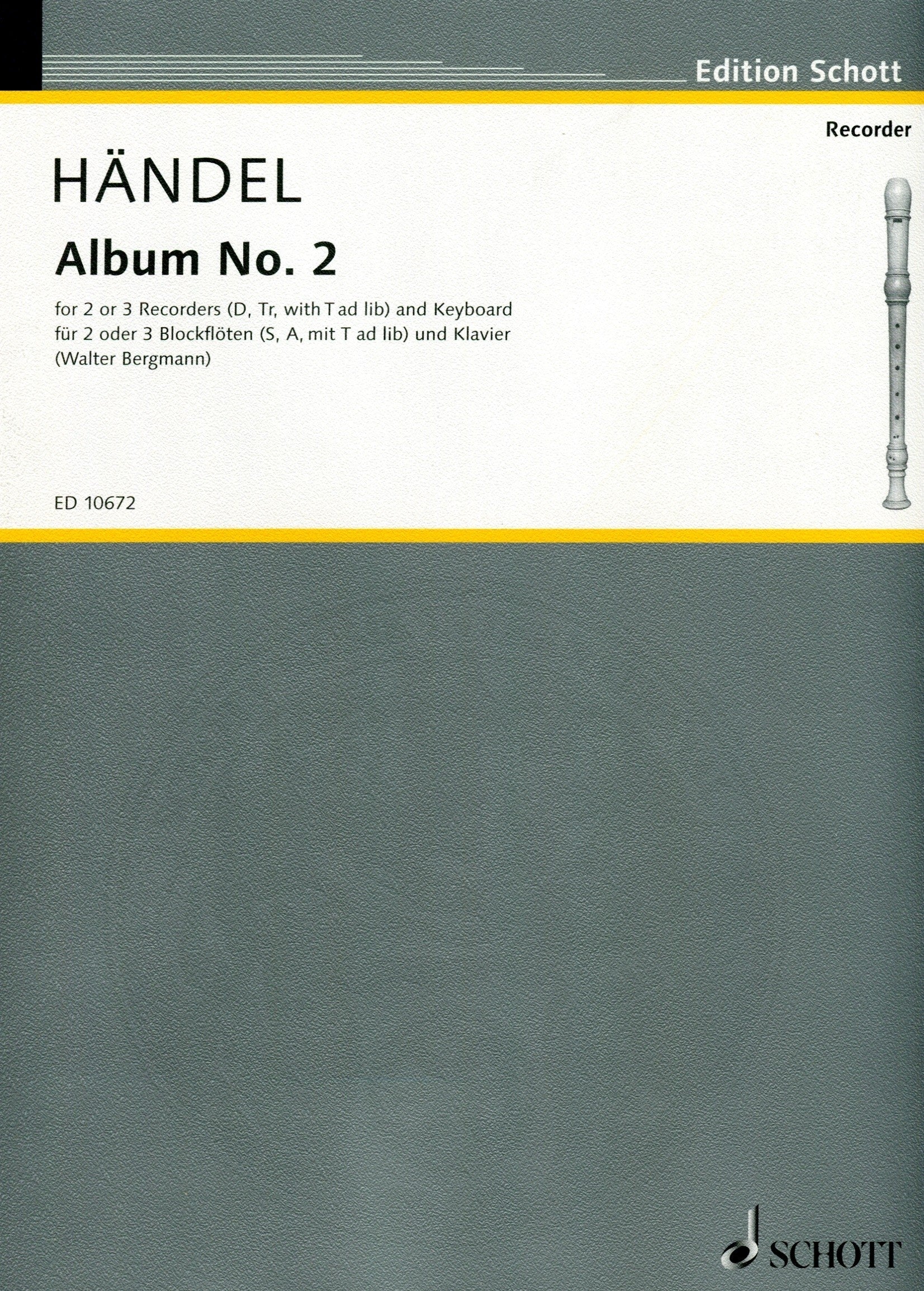 A Second Handel Album / Handel Album No. 2 – Orpheus Music