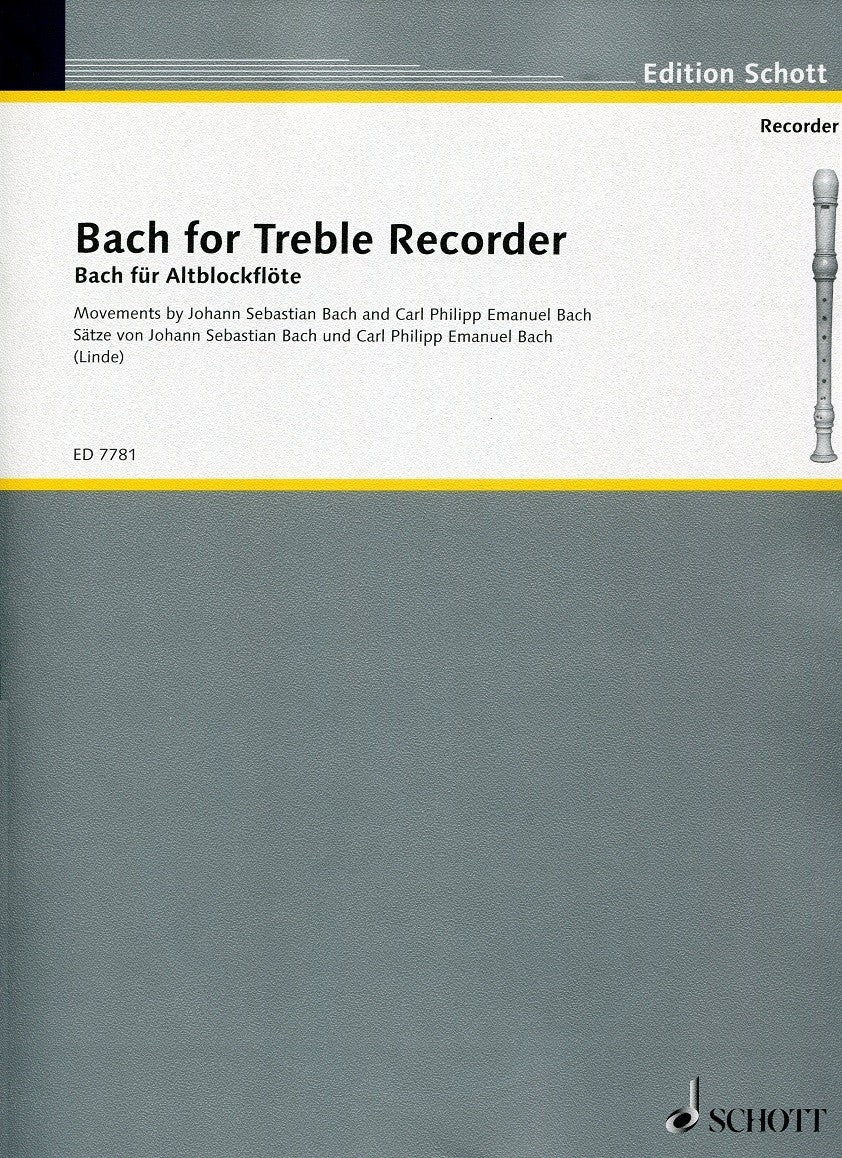 Bach for Treble Recorder