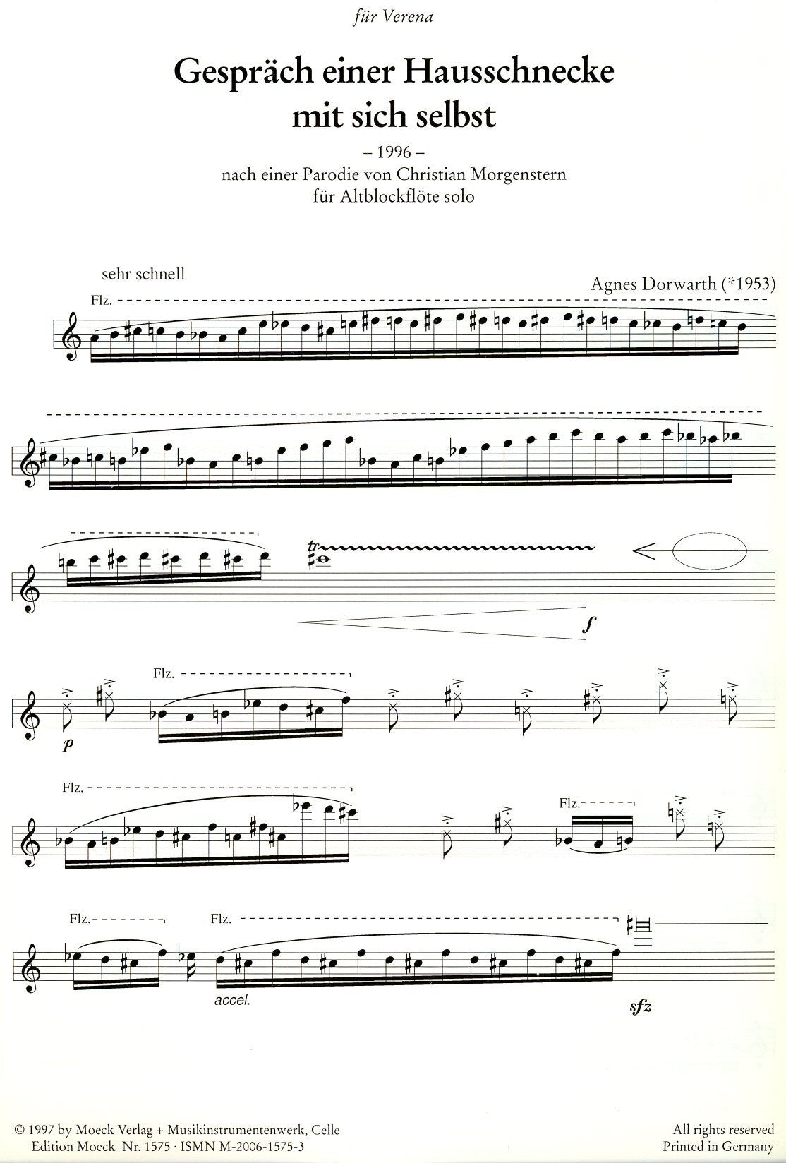 Gesprach einer Hausschnecke