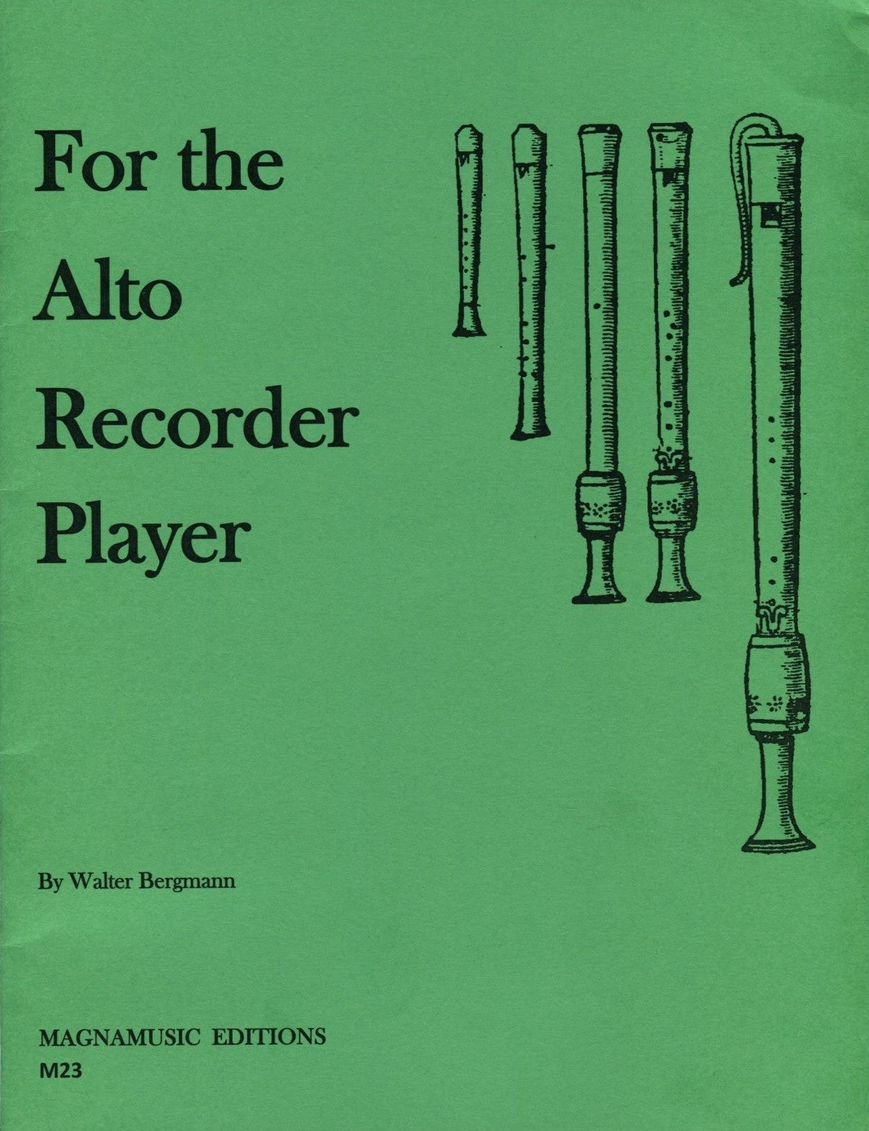 For the Alto Recorder Player