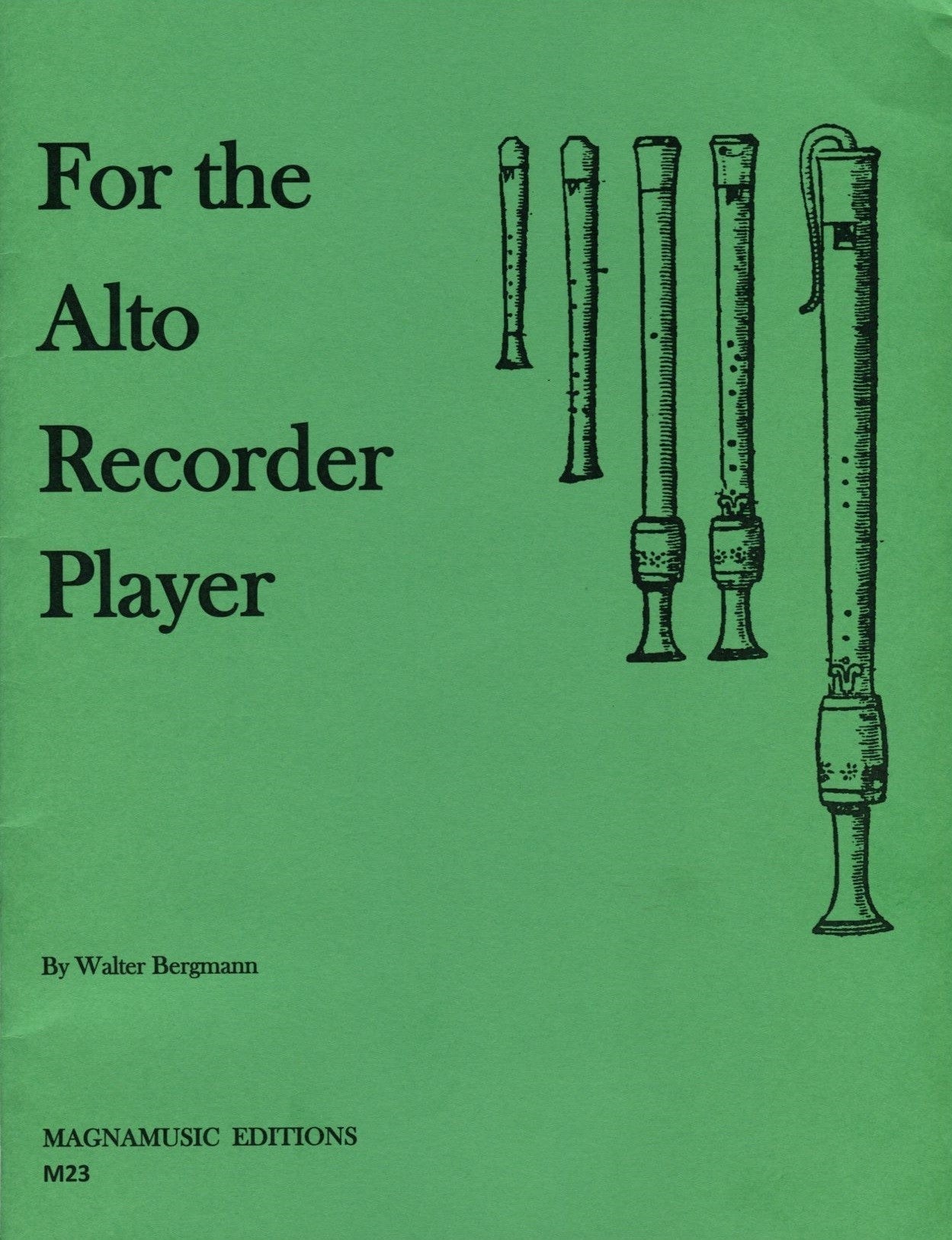 For the Alto Recorder Player