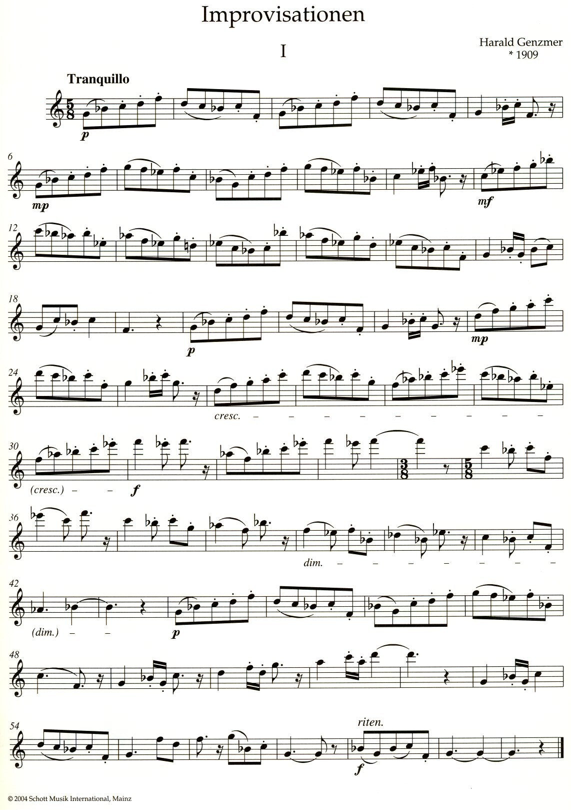 Improvisations