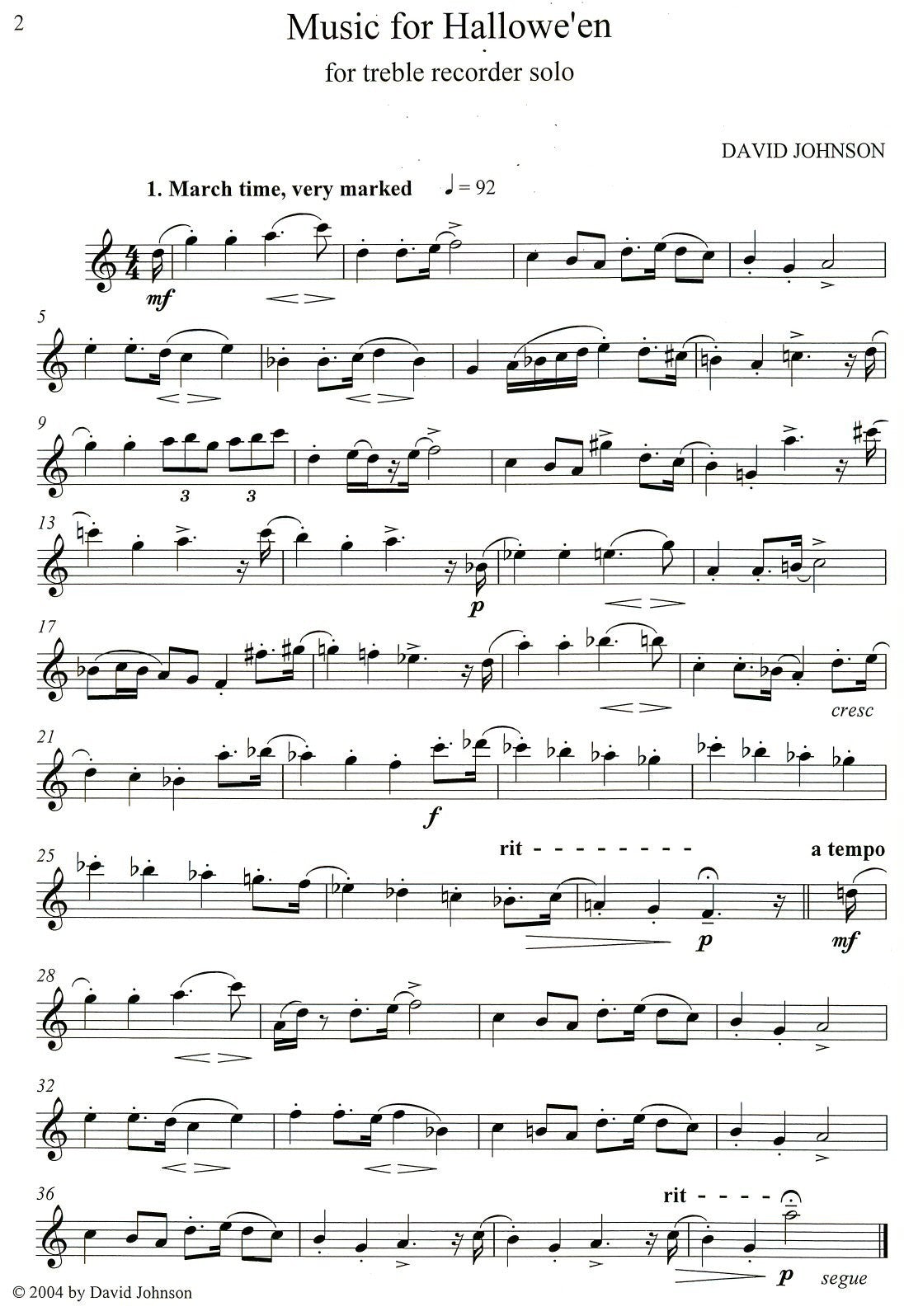 Music for Hallowe'en