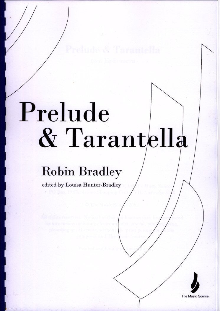Prelude & Tarantella from Ephemera
