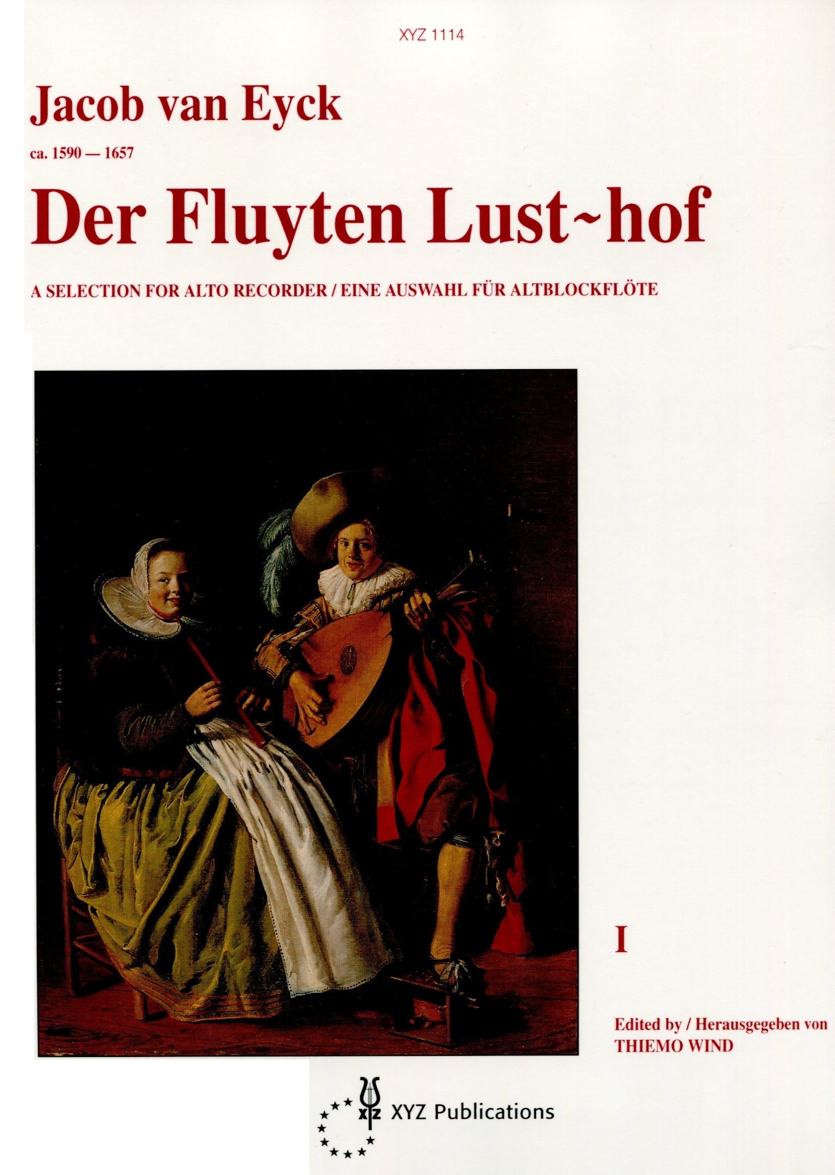 Der Fluyten Lust-Hof: A Selection for Alto Recorder