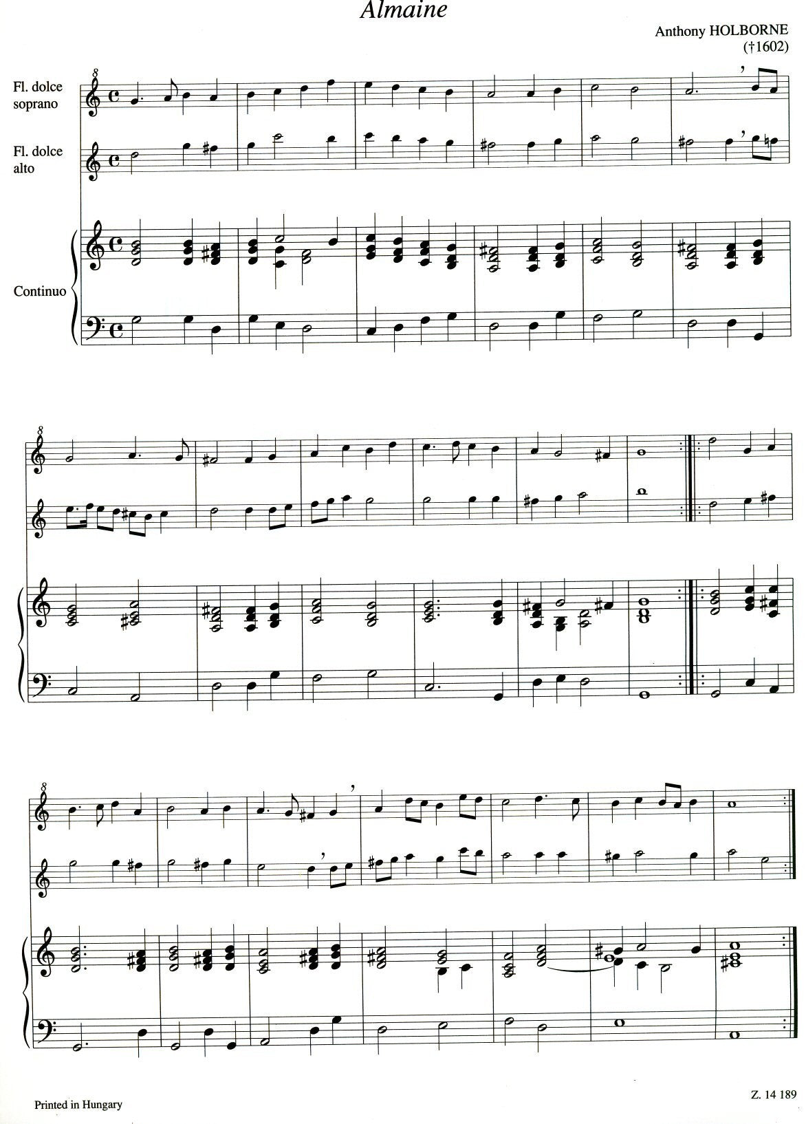 Recorder Duets for beginners (Descant & Treble)