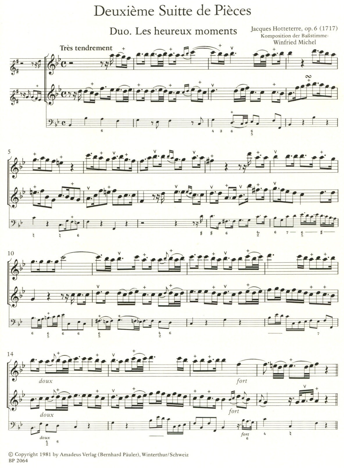 Suite No 2, Op 6
