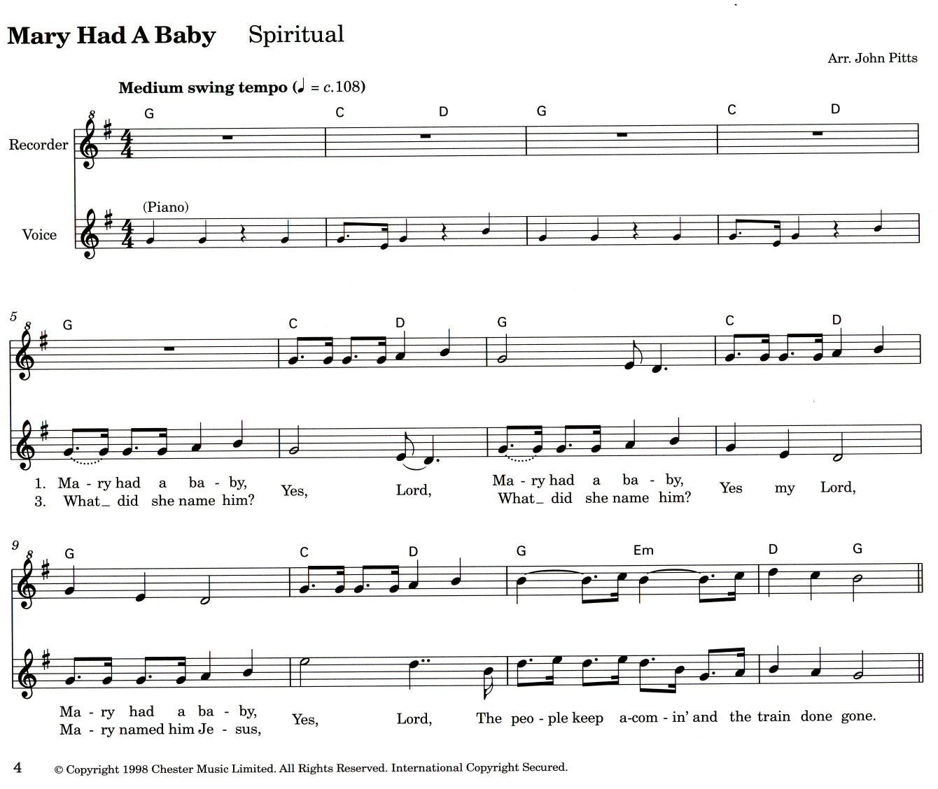 Recorder from the Beginning  Christmas Songbook