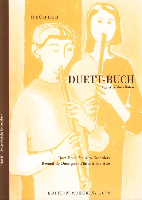 Duett-buch, Duet Book for Alto Recorders Vol 2