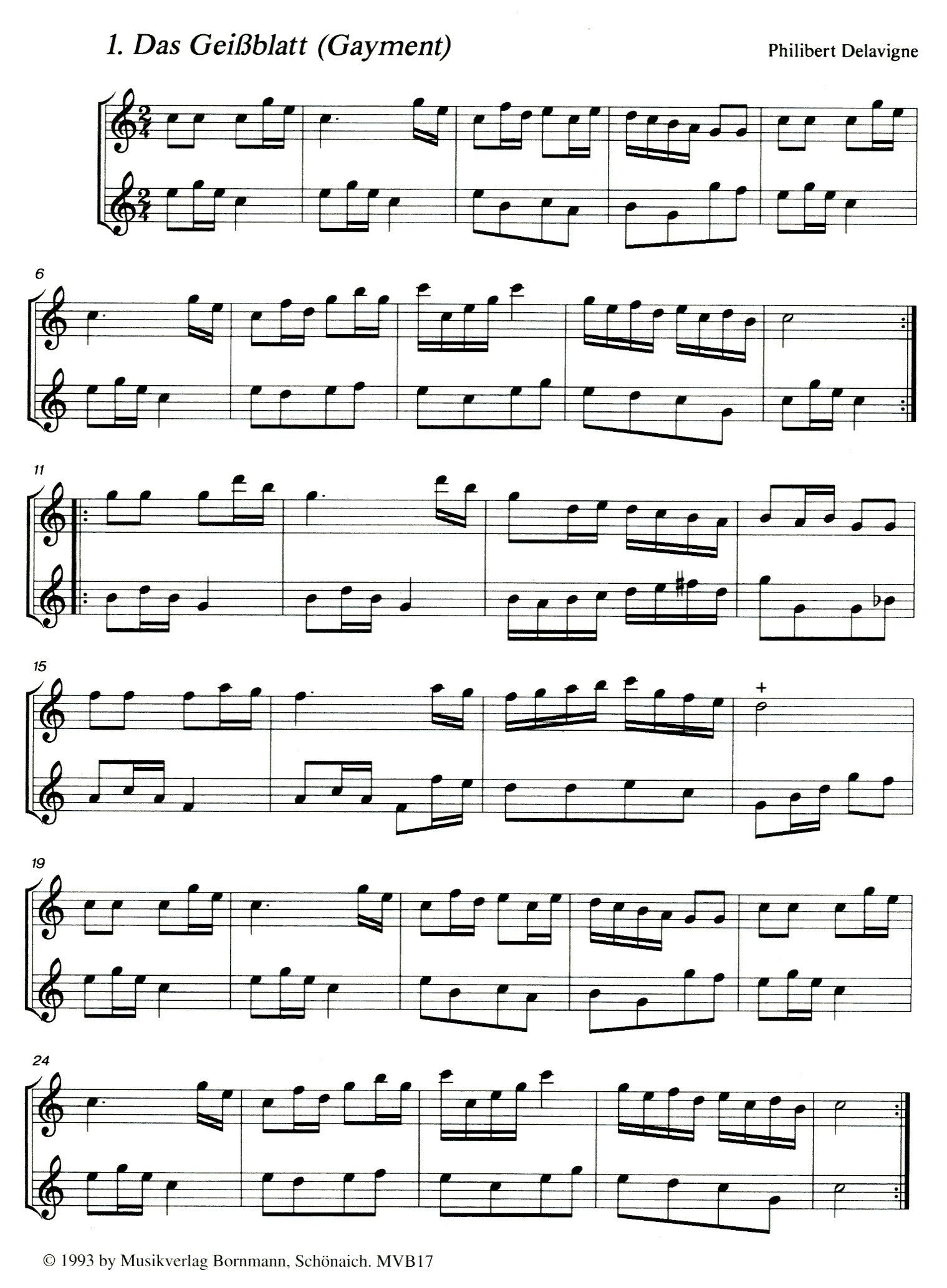 Selected Duets Vol 1