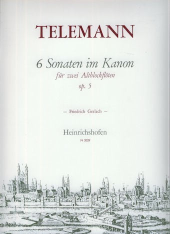 6 Canonic Sonatas Op 5