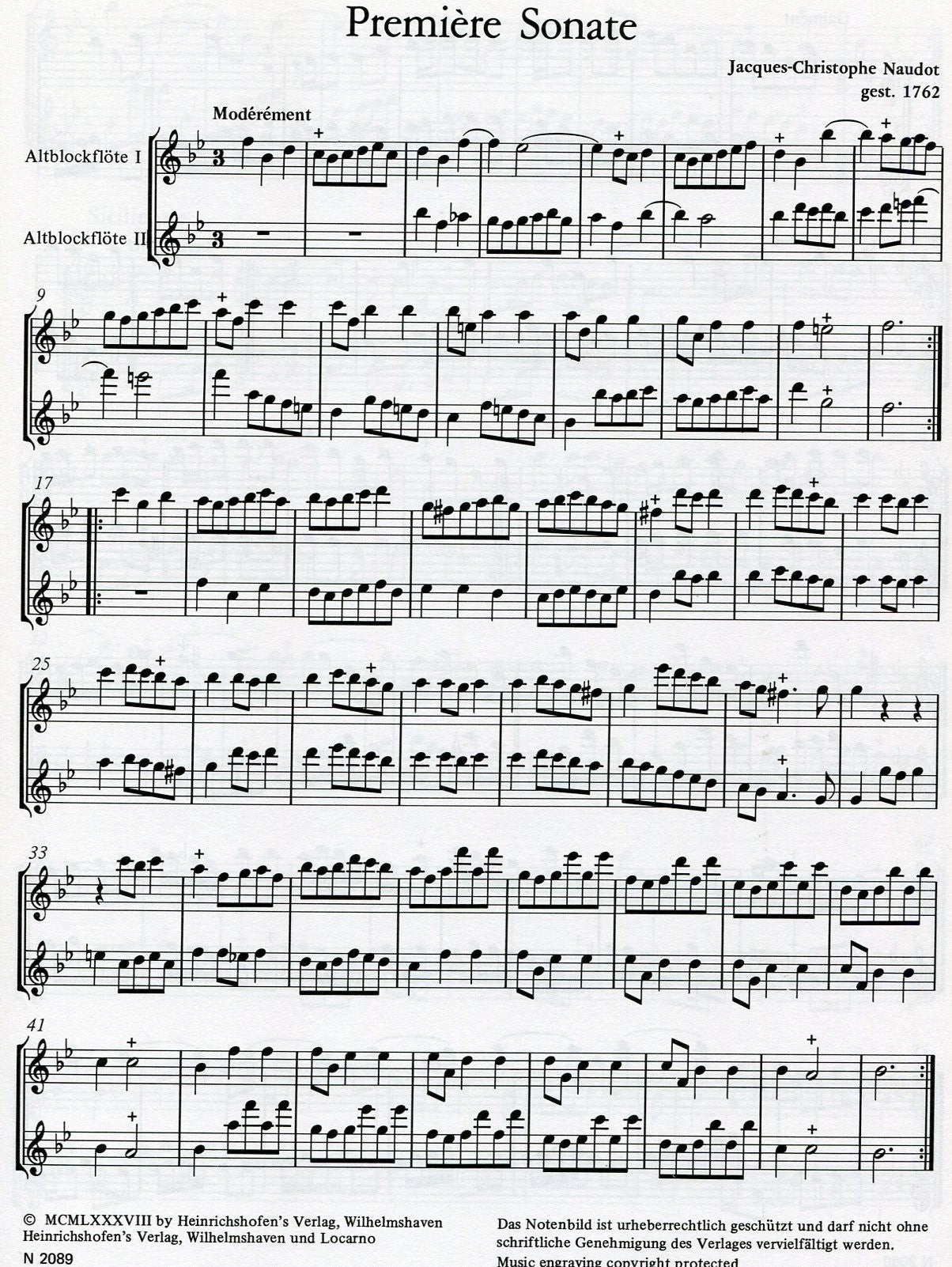 6 Duets Op 3