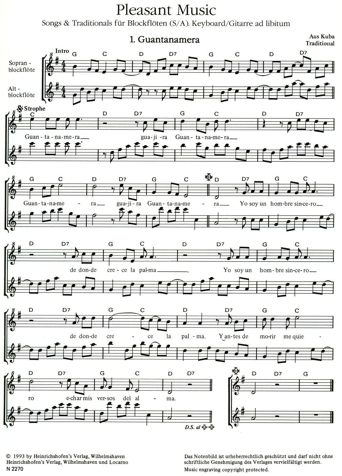 Pleasant Music Songs & Traditionals