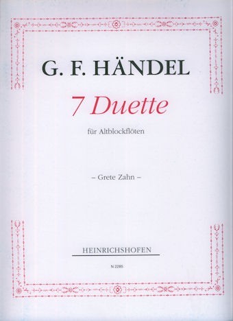 7 Duets for Two Treble recorders
