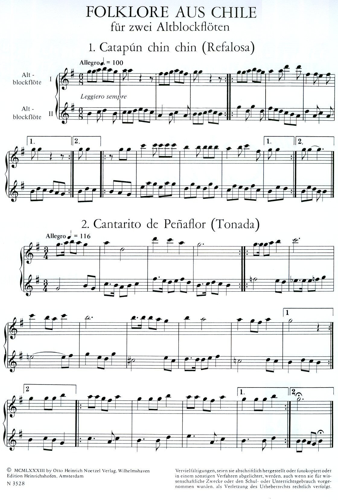 Chilean Folk Music