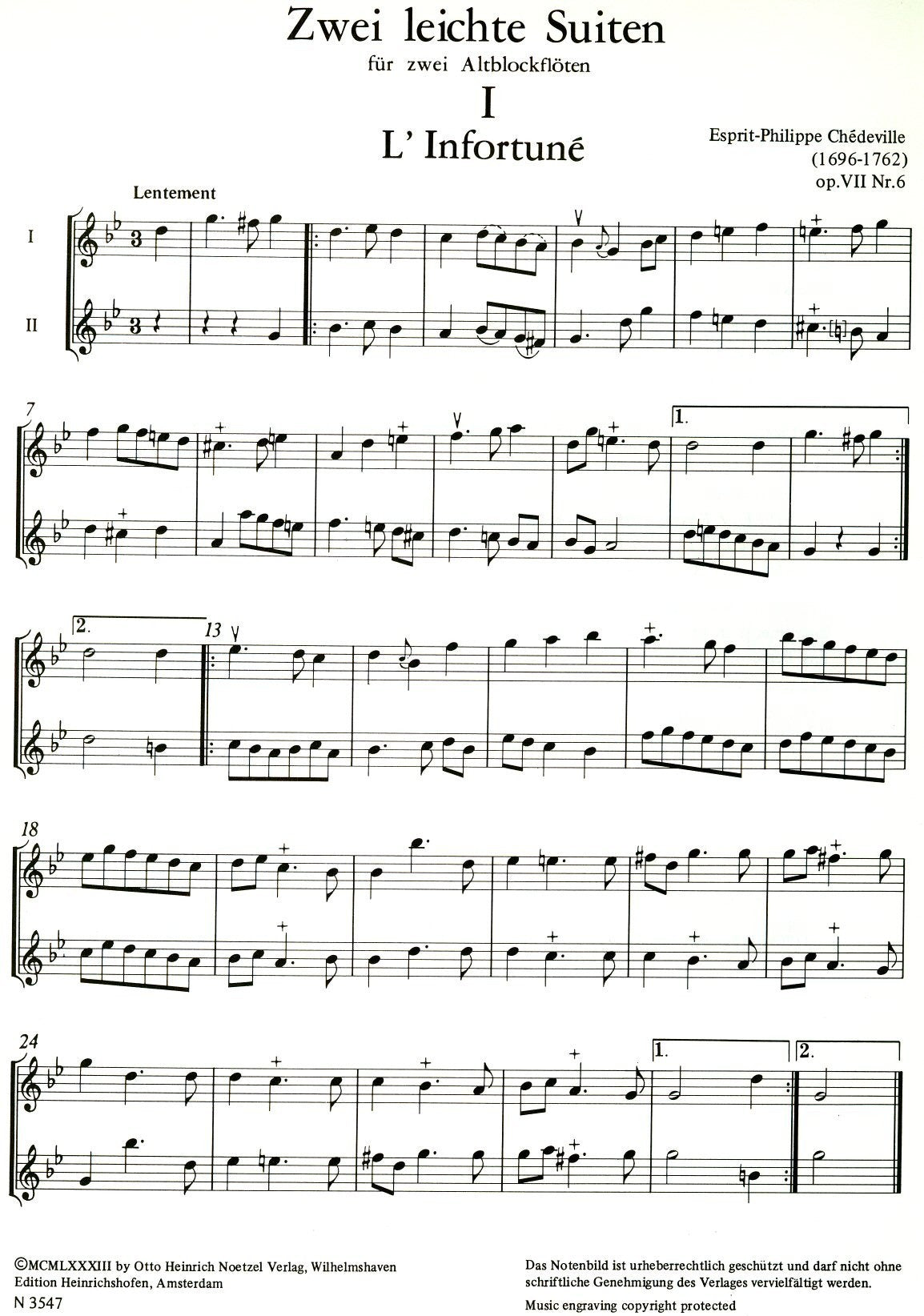 Two Easy Duets Op 7 No 6, Op 9 No6