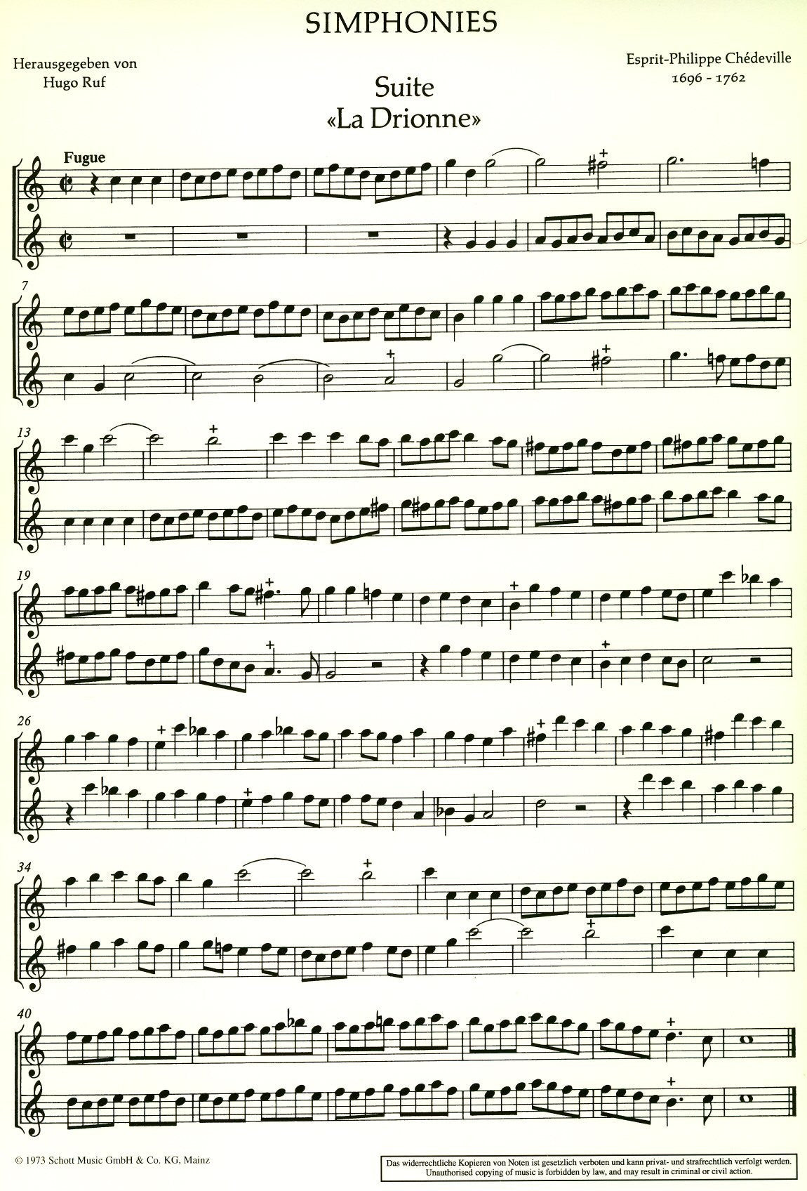 Symphonies: Three Easy Duets