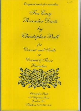 Ten Easy Recorder Duets