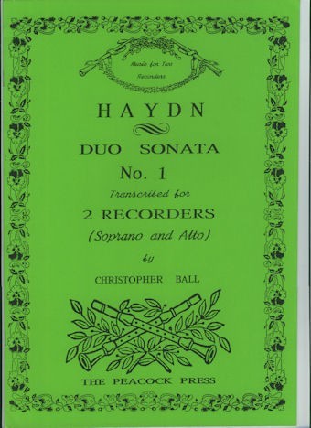Duo Sonata No 1