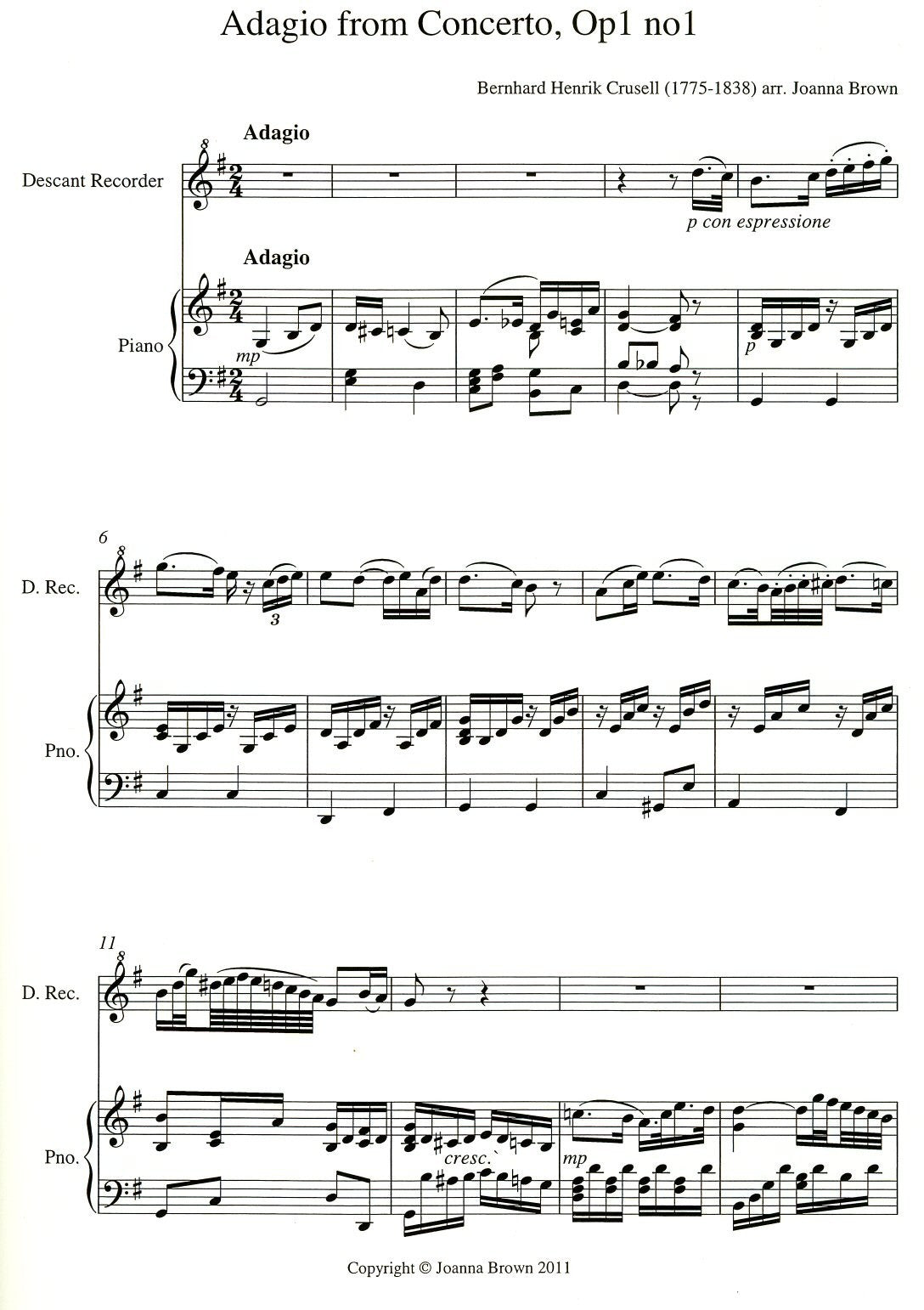 Baroque & Classical Slow Movements